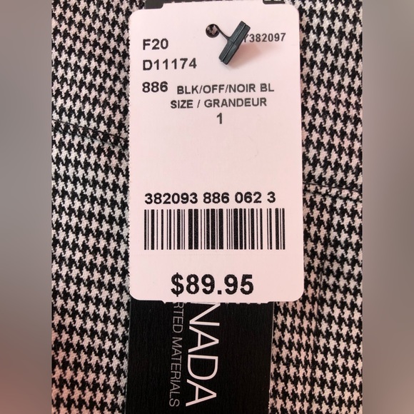 LE CHATEAU Patterned Dress Pants - SIZE 1 - Picture 6 of 6